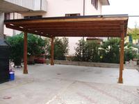 Carport in legno