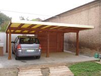 Carport in legno