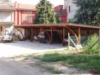 Carport in legno