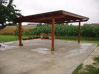 Carport in legno