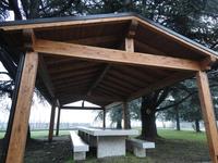 gazebo in legno