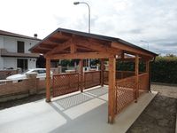 gazebo in legno