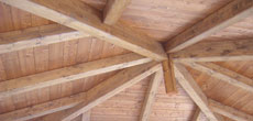 tetti e tettoie in legno